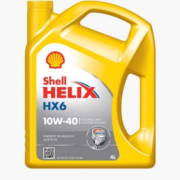 Shell HX6 10w40 4L շել 10-40||Shell HX6 10w40 4L