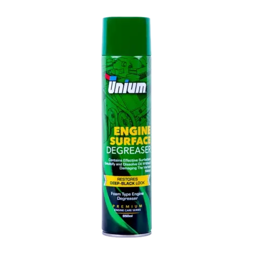Unium Engine Surface Degreaser — очиститель для поверхностей двигателя, удаляющий масло, грязь и нагар.
