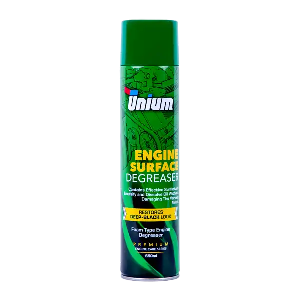 Unium Engine Surface Degreaser — очиститель для поверхностей двигателя, удаляющий масло, грязь и нагар.