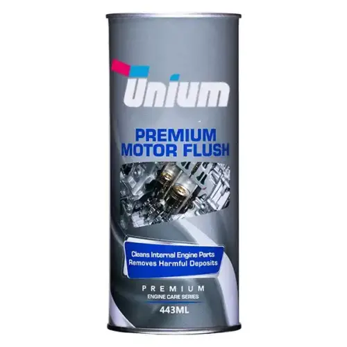 Средство для промывки двигателя Unium Motor Flush, очищает двигатель от загрязнений и отложений, повышает эффективность работы мотора